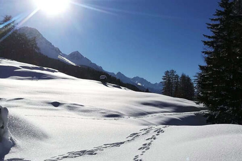 Winterlandschaft in Nauders