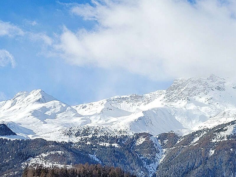 Winterlandschaft in Nauders