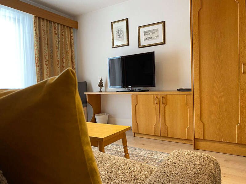 Wohnzimmer im Appartement Churburg in Acla Valdafur