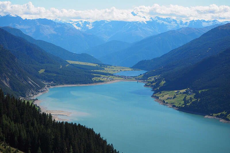 Reschensee im Vinschgau