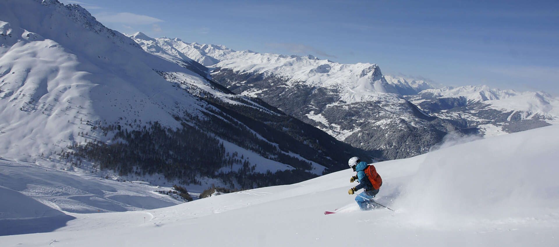  Skiing in the Tyrolean Oberland Nauders ski area